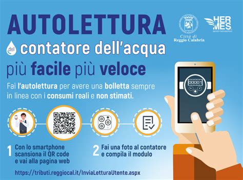 comunicare lettura acqua hermes reggio calabria via fax|Reggio Calabria: da oggi è possibile fare online l'autolettura del .